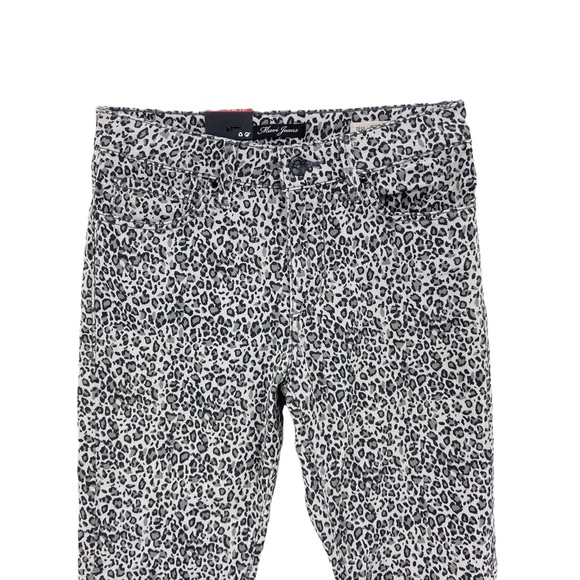 New MAVI Jeans Tess High Rise Skinny Cheetah Print Crop - Picture 3 of 8